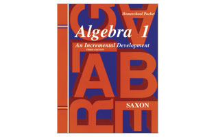 Saxon Algebra 1 Homeschool Kit PLUS Solutions